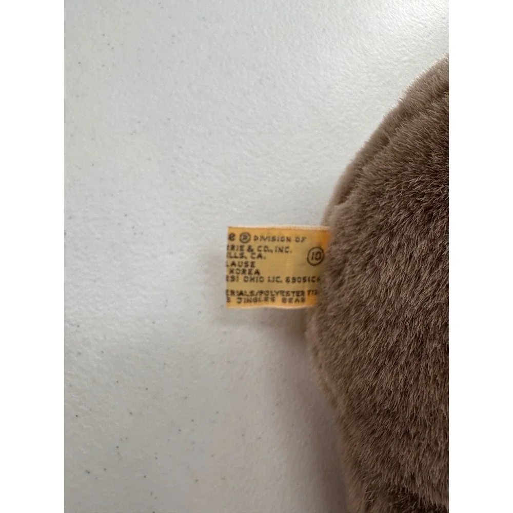 Applause Wallace Berrie 1985 Brown Teddy Bear Plush 10
